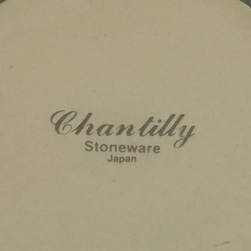 Chantilly stoneware fleur